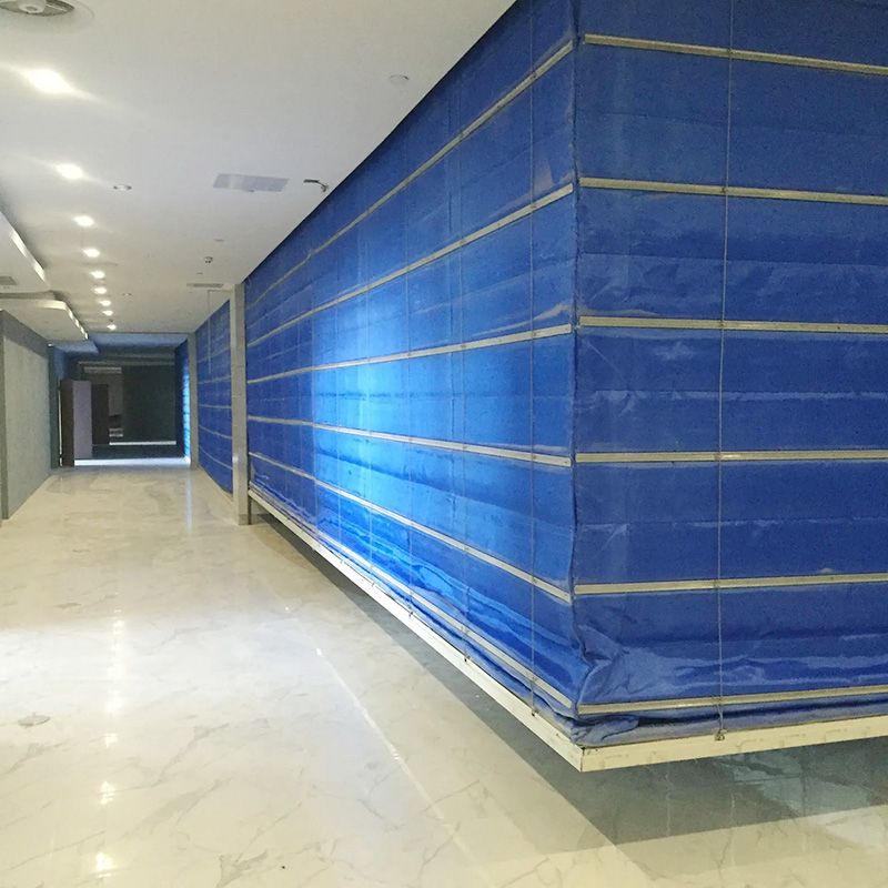 雙軌無機布基折疊提升式特級防火卷簾